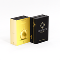 Zen’gi Extrait de Parfum by Unique’e Luxury with gold illustrated packaging and black presentation box
